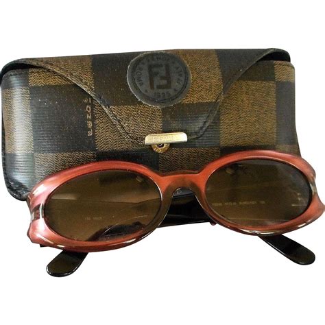 fendi vintage amber sunglasses|Vintage Fendi Sunglasses .